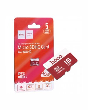 Hoco TF high speed microSDHC 16GB U1 A1 UHS-I 85MB/s
