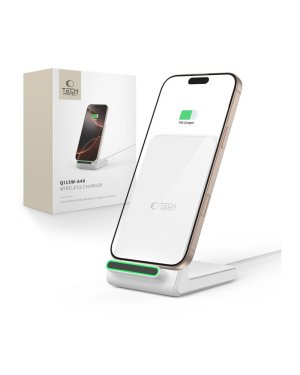 Tech-Protect Ασύρματος Φορτιστής (Qi Pad) 15W Λευκός (QI15W-A40) Tech-Protect Ασύρματος Φορτιστής (Qi Pad) 15W Λευκός (QI15W-A40)