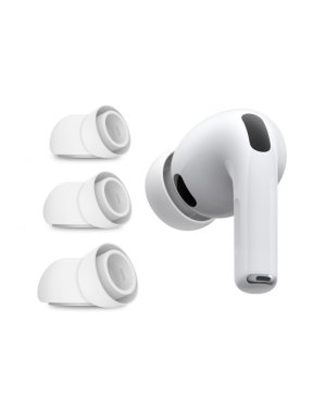 Tech-Protect Ear Tips Θήκη Σιλικόνης σε Λευκό χρώμα για Apple AirPods Pro 3