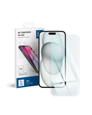 Blue Star Tempered Glass (iPhone 15)