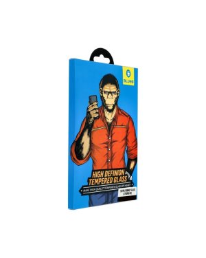 Blueo Mr.monkey 5D Full Glue Full Face Tempered Glass Μαύρο (iPhone 14 Pro Max)