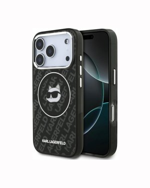 Karl Lagerfeld Iml Choupette Back Cover Πλαστικό / Σιλικόνης Μαύρο (iPhone 17 Pro Max)