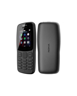 Nokia 106 (2018) Dual SIM Κινητό με Κουμπιά (Αγγλικό) Μαύρο