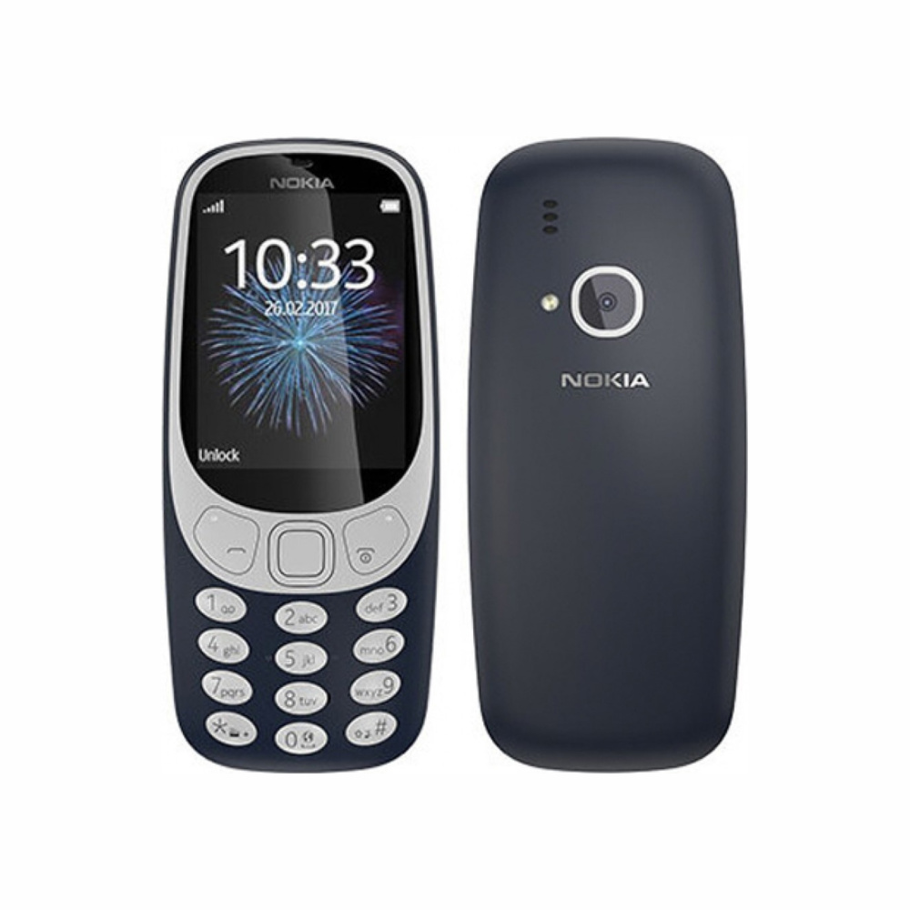 Nokia 3310 2017 Dual SIM (16MB) Κινητό με Κουμπιά (Ελληνικό Μενού) Dark Blue Nokia 3310 2017 Dual SIM (16MB) Κινητό με Κουμπιά (Ελληνικό Μενού) Dark Blue