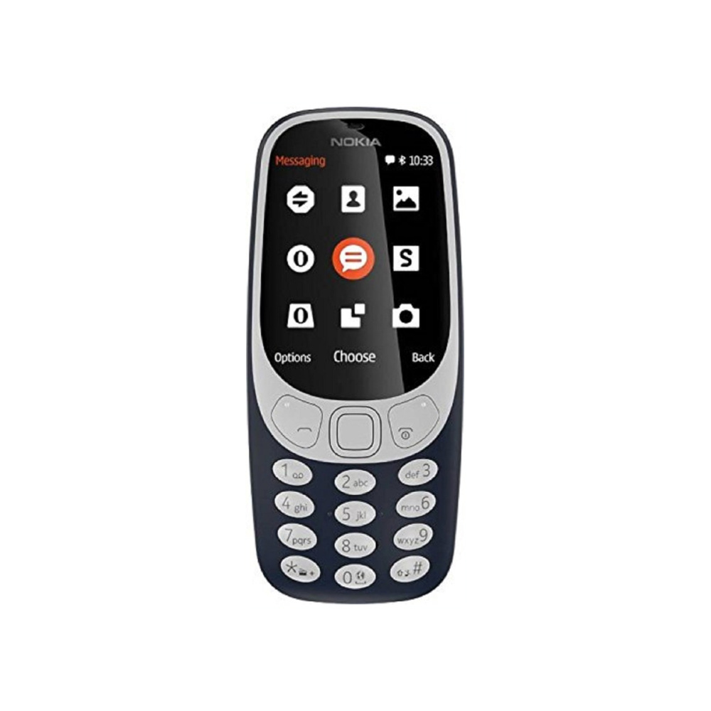 Nokia 3310 2017 Dual SIM (16MB) Κινητό με Κουμπιά (Ελληνικό Μενού) Dark Blue Nokia 3310 2017 Dual SIM (16MB) Κινητό με Κουμπιά (Ελληνικό Μενού) Dark Blue