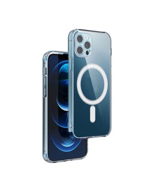 Oem Anti Shock Full Back Mag Cover Σιλικόνης 1.5mm Διάφανο (iPhone 14 Plus)