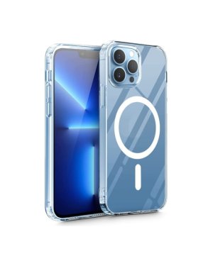 Oem Anti Shock Back Mag Cover Σιλικόνης 1.5mm Διάφανο (iPhone 12 Pro Max)