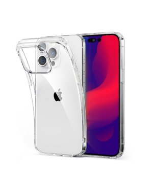Oem Full Back Cover Σιλικόνης 2mm Διάφανο (iPhone 14 Pro)