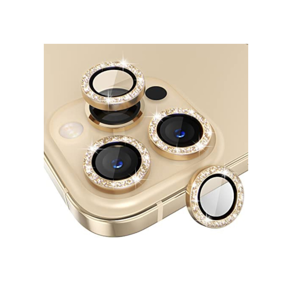 Oem Camera Protector Ring Glitter Gold για το iPhone 14 Pro / 14 Pro Max Oem Camera Protector Ring Glitter Gold για το iPhone 14 Pro / 14 Pro Max