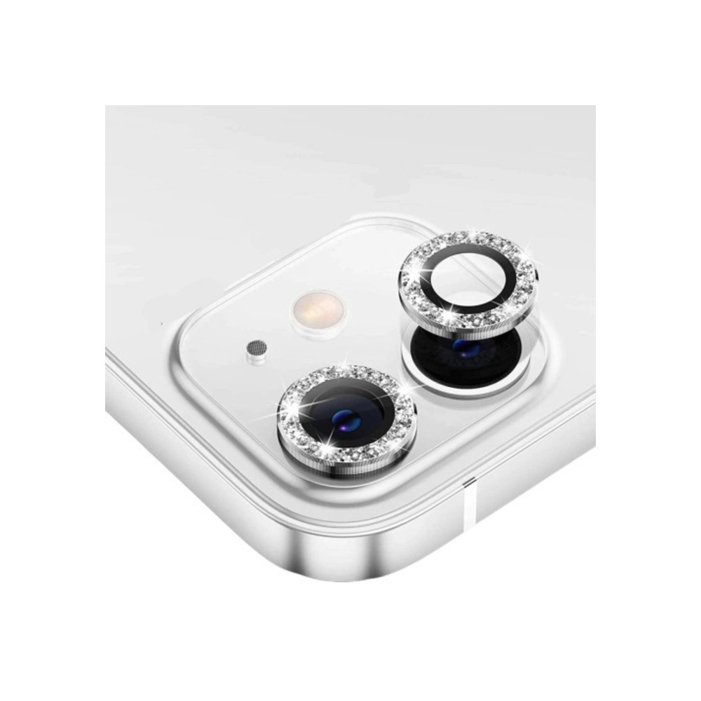 Oem Camera Protector Ring Glitter Silver για το iPhone 15 / 15 Plus Oem Camera Protector Ring Glitter Silver για το iPhone 15 / 15 Plus