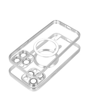 Oem Electro Mag Cover Case Σιλικόνης Silver (iPhone 17 Pro Max) Oem Electro Mag Cover Case Σιλικόνης Silver (iPhone 17 Pro Max)