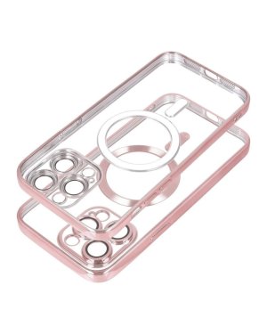 Oem Electro Mag Cover Case Σιλικόνης Rose Gold (iPhone 17 Pro Max)