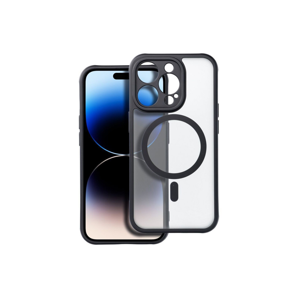Oem Full Matte Mag Cover Case Πλαστικό Black (iPhone 13 Pro) Oem Full Matte Mag Cover Case Πλαστικό Black (iPhone 13 Pro)