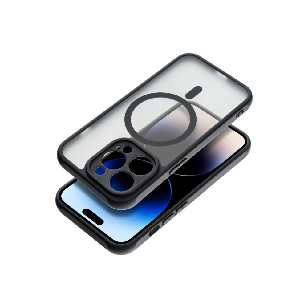 Oem Full Matte Mag Cover Case Πλαστικό Black (iPhone 13 Pro) Oem Full Matte Mag Cover Case Πλαστικό Black (iPhone 13 Pro)