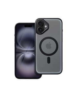 Oem Matte Mag Cover Case Πλαστικό Black (iPhone 16 Plus) Oem Matte Mag Cover Case Πλαστικό Black (iPhone 16 Plus)