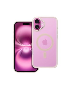 Oem Matte Mag Cover Case Πλαστικό Pink (iPhone 16 Plus) Oem Matte Mag Cover Case Πλαστικό Pink (iPhone 16 Plus)