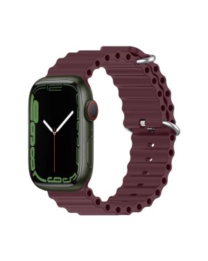 Oem Wine Red Ocean Band (Apple Watch 38/40/41/42mm)