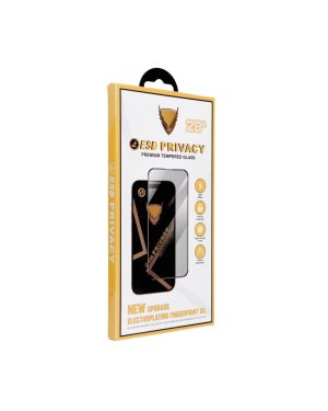 OG Privacy Tempered Glass Μαύρο (iPhone 15 Plus / 16 Plus)