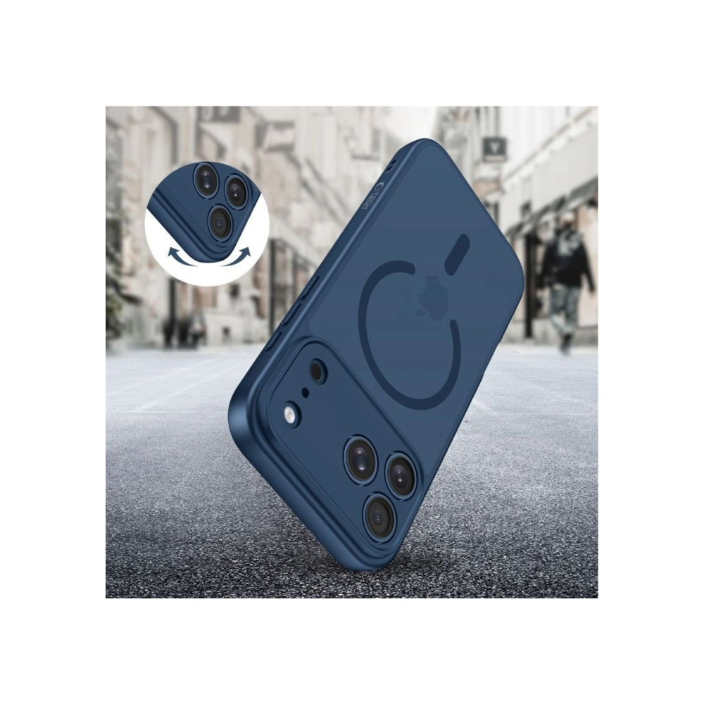 Tech-Protect Basicmag Back Cover Σιλικόνης / Πλαστικό Navy Μπλε (iPhone 17 Pro Max) Tech-Protect Basicmag Back Cover Σιλικόνης / Πλαστικό Navy Μπλε (iPhone 17 Pro Max)