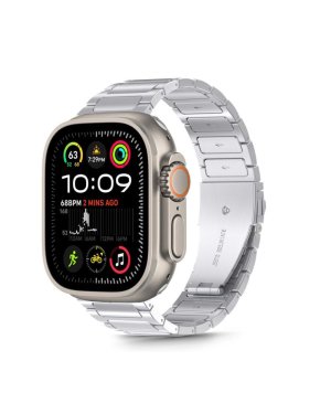 Tech-Protect Λουράκι Ανοξείδωτο Ατσάλι Ασημί (Apple Watch 6, 7, 8, 9, 10, SE, Ultra 1, 2)