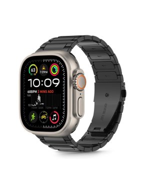 Tech-Protect Λουράκι Ανοξείδωτο Ατσάλι Μαύρο (Apple Watch 6, 7, 8, 9, 10, SE, Ultra 1, 2) Tech-Protect Λουράκι Ανοξείδωτο Ατσάλι Μαύρο (Apple Watch 6, 7, 8, 9, 10, SE, Ultra 1, 2)