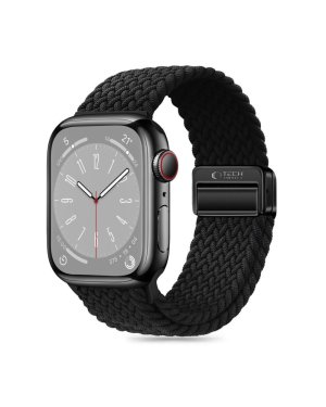 Tech-Protect Λουράκι Υφασμάτινο Μαύρο (Apple Watch 38/40/41mm)