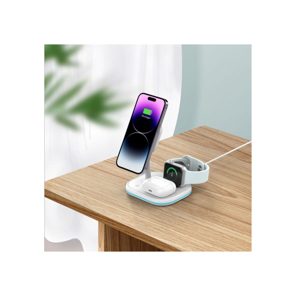 Tech-Protect Φορτιστής Magsafe Λευκός (QI15W-A27) Tech-Protect Φορτιστής Magsafe Λευκός (QI15W-A27)