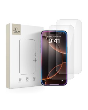 Tech-Protect Glass Fit+ Tempered Glass 2τμχ (iPhone 17 Pro Max / 16 Pro Max) Tech-Protect Glass Fit+ Tempered Glass 2τμχ (iPhone 17 Pro Max / 16 Pro Max)