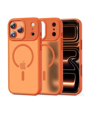 Tech-Protect Magmat Back Cover Σιλικόνης / Πλαστικό Πορτοκαλί (iPhone 17 Pro)