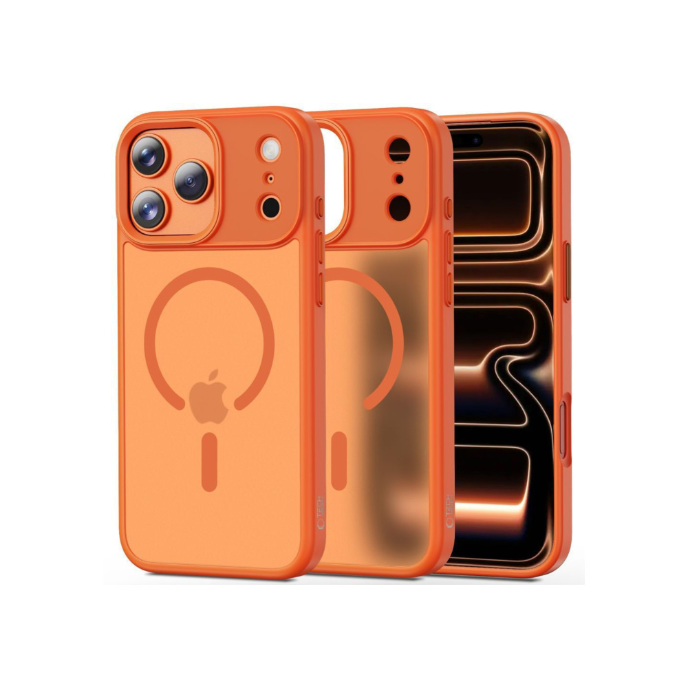 Tech-Protect Magmat Back Cover Σιλικόνης / Πλαστικό Πορτοκαλί (iPhone 17 Pro) Tech-Protect Magmat Back Cover Σιλικόνης / Πλαστικό Πορτοκαλί (iPhone 17 Pro)