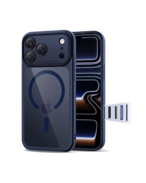 Tech-protect Magpeak Magsafe Cc Case Clear Navy Blue Navy Blue (iPhone 17 Pro Max)