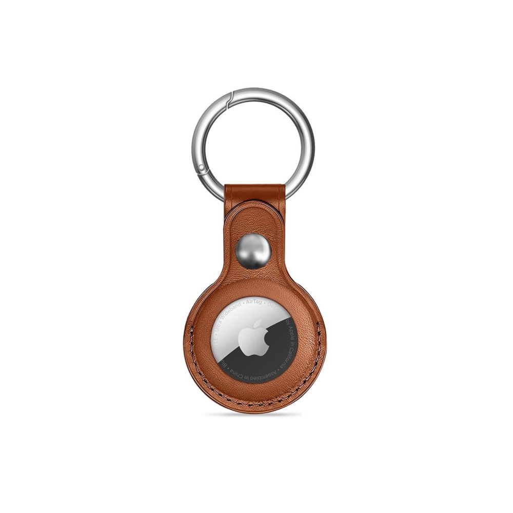 Tech-Protect NaturalFit Θήκη για AirTag σε Καφέ χρώμα Tech-Protect NaturalFit Θήκη για AirTag σε Καφέ χρώμα