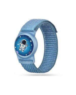 Tech-Protect Nylon Kids Θήκη για AirTag σε Μπλε χρώμα