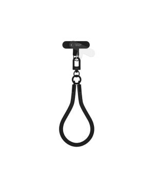 Tech-Protect Rope Λουράκι Καρπού για Κινητά Μαύρο