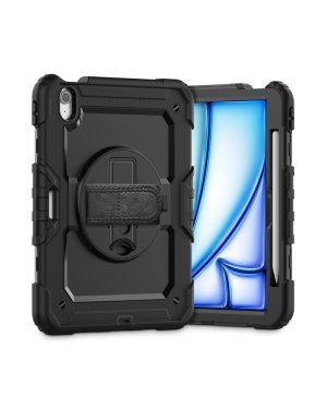Tech-Protect Solid360 Back Cover Μαύρη (iPad Air 11" 2024/2025/2026)
