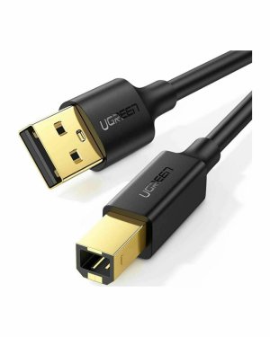 Ugreen USB 2.0 Cable USB-A male - USB-B male Μαύρο 3m 10351 Ugreen USB 2.0 Cable USB-A male - USB-B male Μαύρο 3m 10351