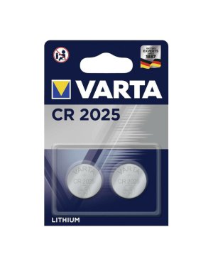 Varta Professional Electronics Μπαταρίες Λιθίου Ρολογιών CR2025 3V 2τμχ