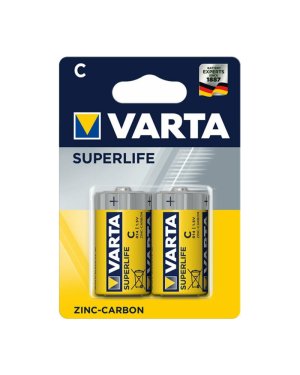 Varta Superlife Μπαταρίες Zinc C 1.5V 2τμχ