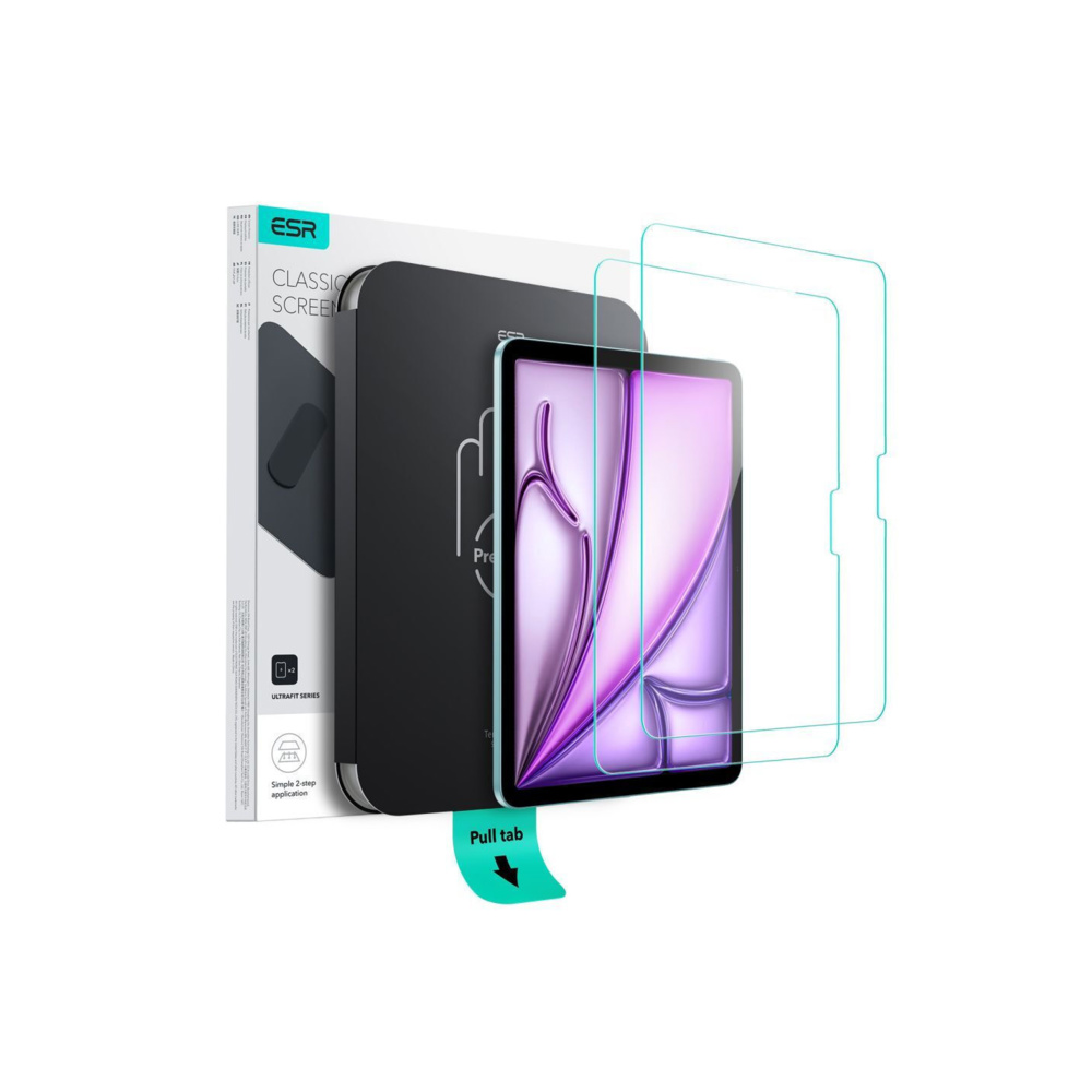 ESR Ultrafit 0.3mm Tempered Glass (iPad Air 13” 2024-2026) ESR Ultrafit 0.3mm Tempered Glass (iPad Air 13” 2024-2026)