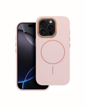 Frame Mag Back Cover Σιλικόνης / Πλαστικό Ροζ (iPhone 15)