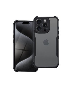 Oem Anti-drop Back Cover Σιλικόνης Μαύρο (iPhone 16 Pro Max)