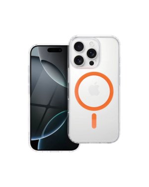 Oem Drop Glue Colorful Ring Back Cover Πορτοκαλί (iPhone 15)