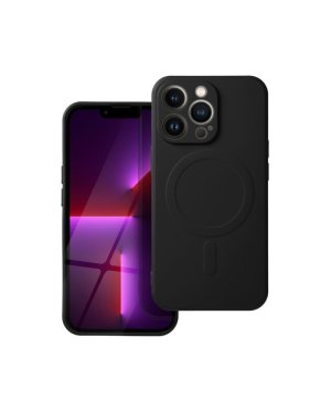 Oem Full Silicone Mag Cover Case Black (iPhone 15 Pro Max)