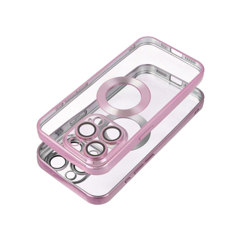 Oem Glam Mag Back Cover Σιλικόνης Ροζ (iPhone 17 Pro) Oem Glam Mag Back Cover Σιλικόνης Ροζ (iPhone 17 Pro)