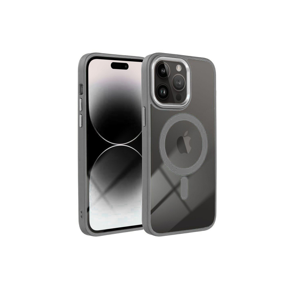 Oem Mag Cover Πλαστικό Titanium Gray (iPhone 15) Oem Mag Cover Πλαστικό Titanium Gray (iPhone 15)