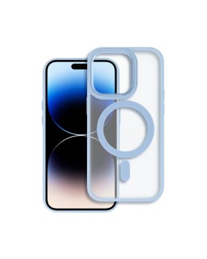 Oem Matte Mag Cover Case Πλαστικό Blue (iPhone 14 Pro) Oem Matte Mag Cover Case Πλαστικό Blue (iPhone 14 Pro)