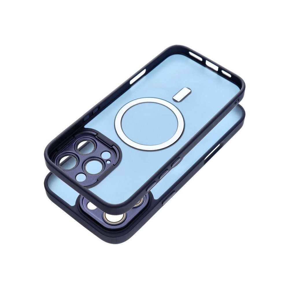 Oem Variete Mag Cover With Camera Tempered Glass Navy Blue (iPhone 15) Oem Variete Mag Cover With Camera Tempered Glass Navy Blue (iPhone 15)