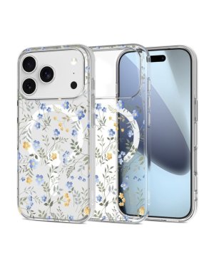 Tech-Protect Flexair MagCover Σιλικόνης Spring Flowers (iPhone 17 Pro Max)