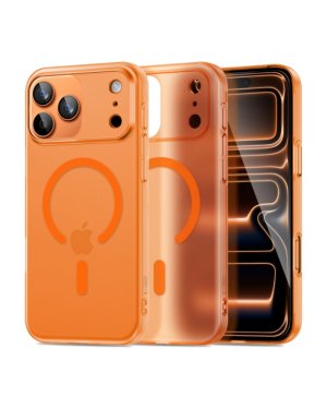 Tech-Protect Magslim Back Cover Πλαστικό / Σιλικόνης Πορτοκαλί (iPhone 17 Pro)