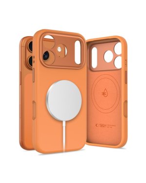 Tech-Protect Uniq Magcover Σιλικόνης Πορτοκαλί (iPhone 17 Pro Max) Tech-Protect Uniq Magcover Σιλικόνης Πορτοκαλί (iPhone 17 Pro Max)